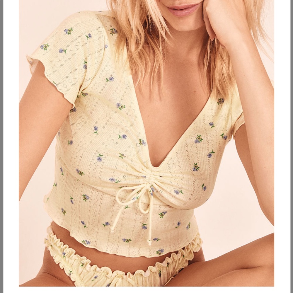Pointelle Top by For Love and Lemons